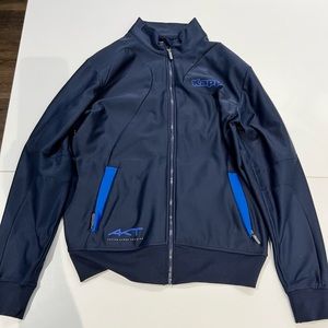 Kappa zip up sweater blue excellent condition